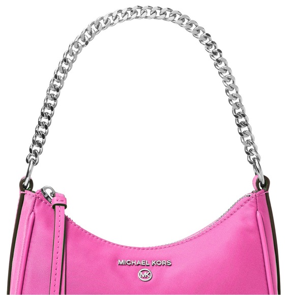 MK - NEW -Jet Set Charm Chain Pouchette Shoulder Bag - Picture 4 of 7